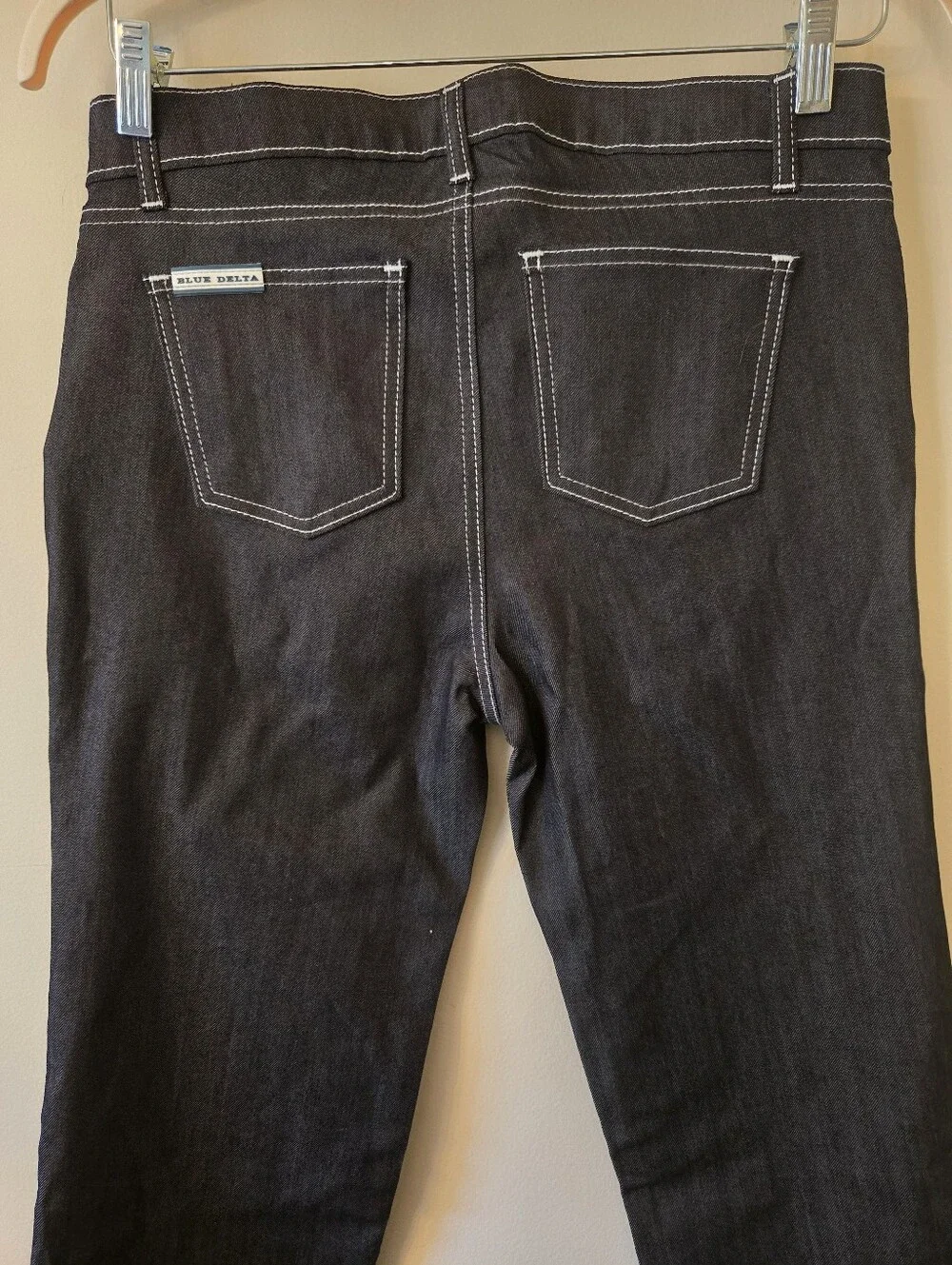 Blue Delta x Tom James Custom Bespoke Dark Wash Denim Jeans [30x33] Straight
